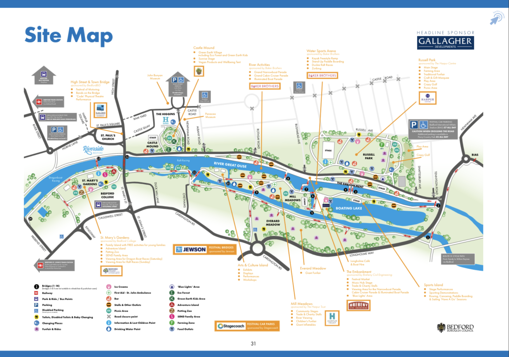 River Fest 2024 Map