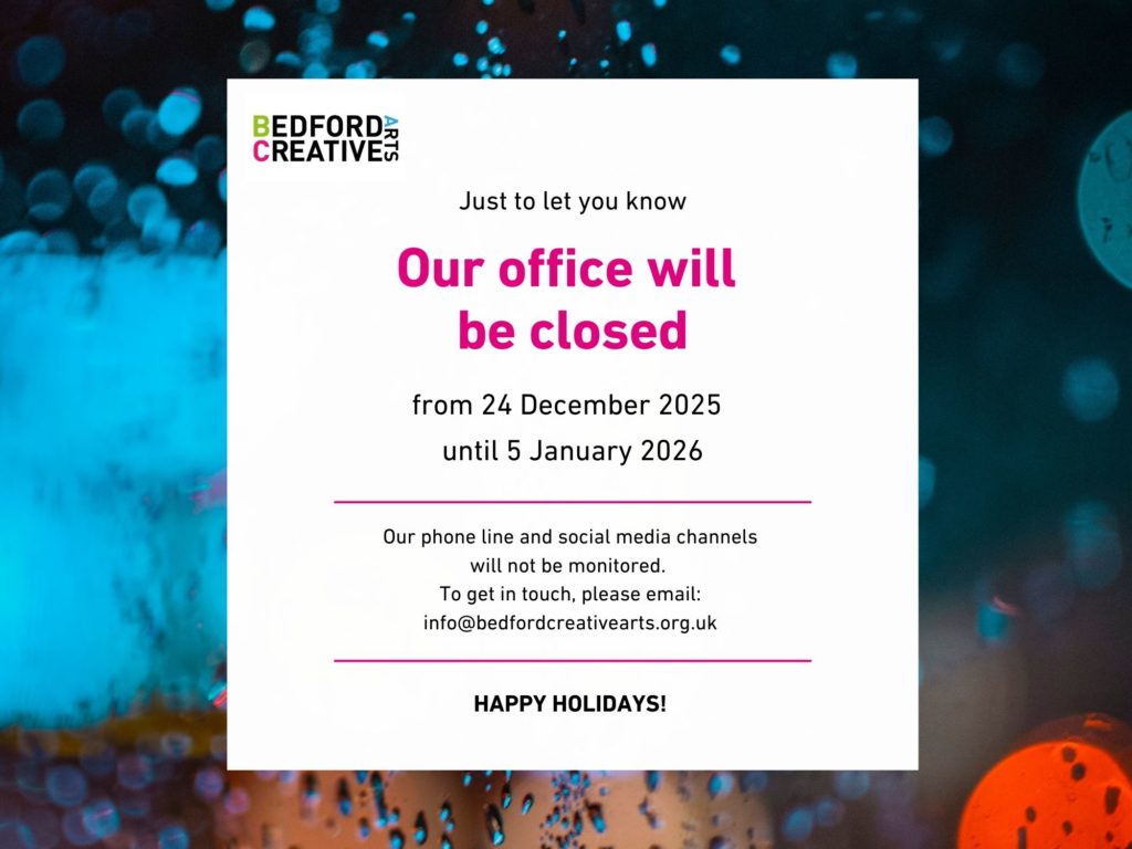 We will be closed from 24 December to 5 January